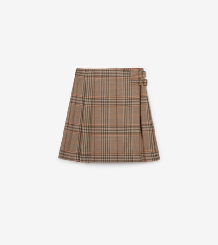 Check Wool Kilt