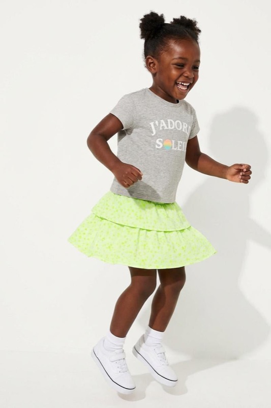 Smocked Tier Skirt