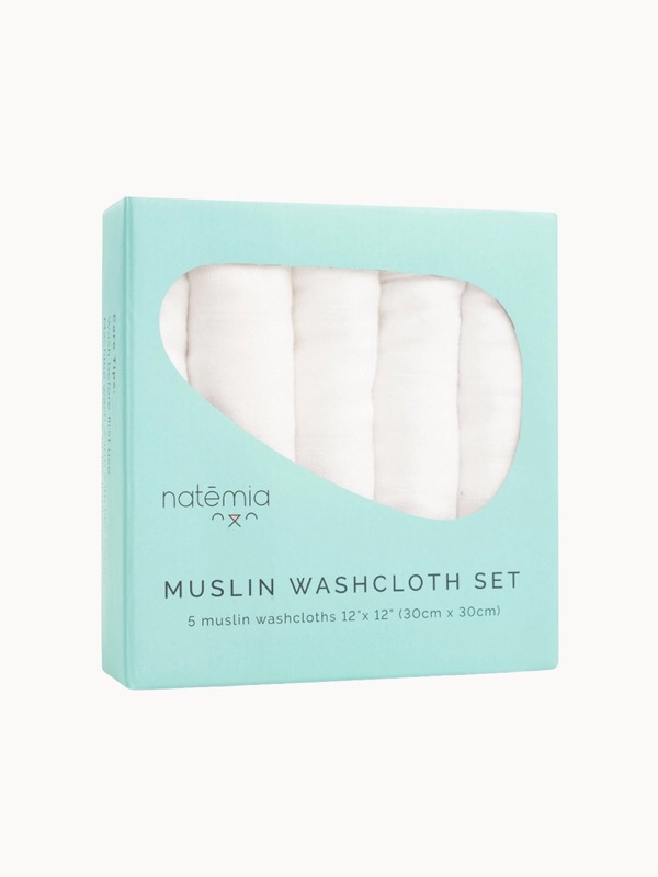 Muslin Washcloth Set