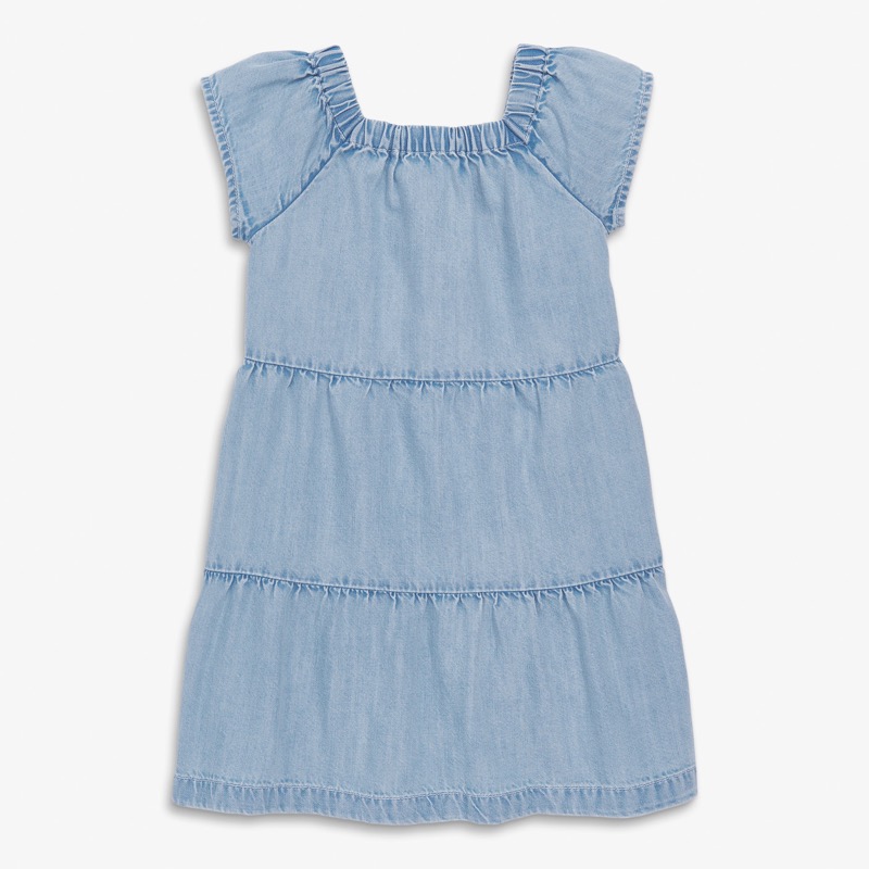 Kids chambray picnic dress