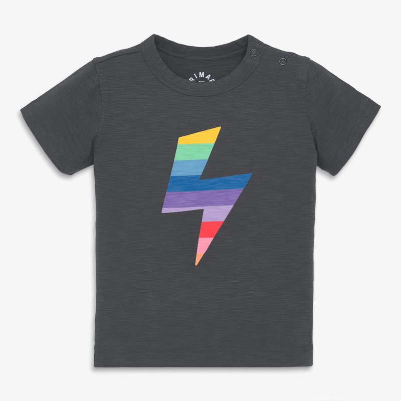 Clearance baby rainbow bolt tee