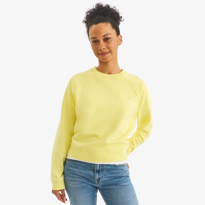 Clearance women's fit 24/7 crop sweatshirt