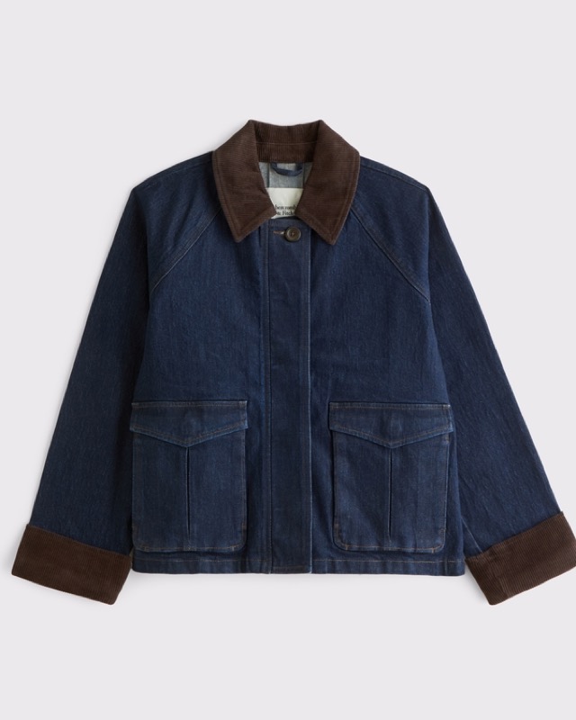 Short Denim Barn Jacket