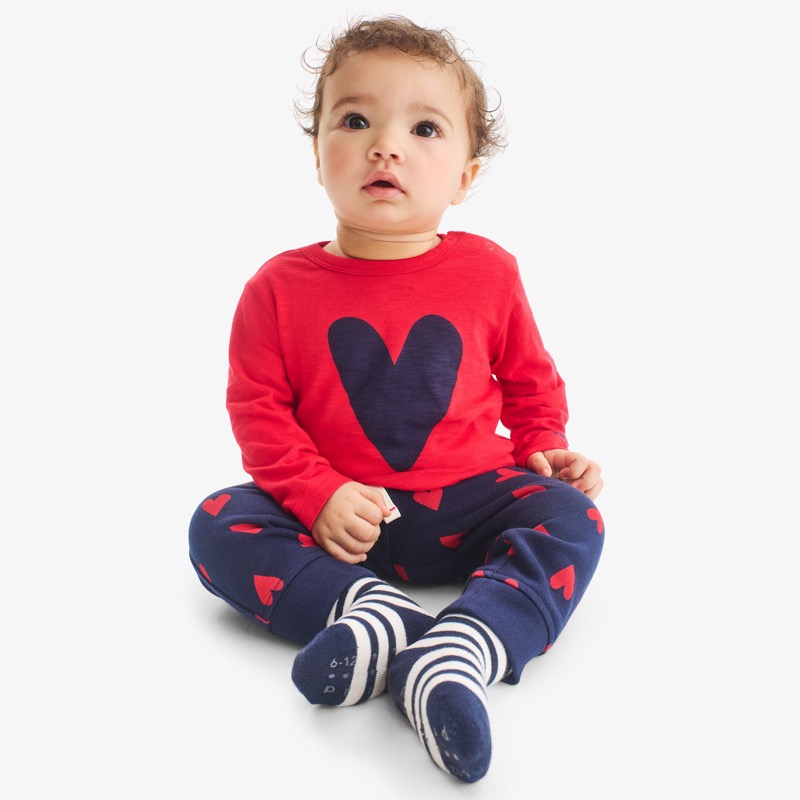 Clearance baby jogger in confetti hearts