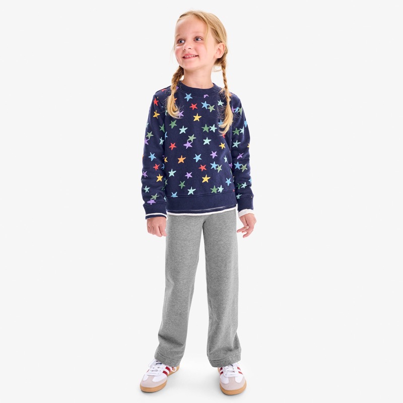 Clearance kids relaxed french terry cozy legging