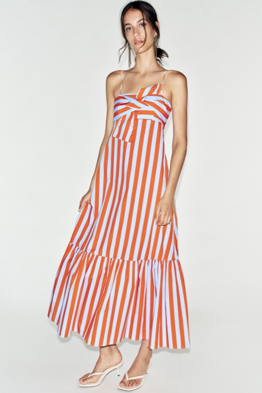 Striped Knot Dress