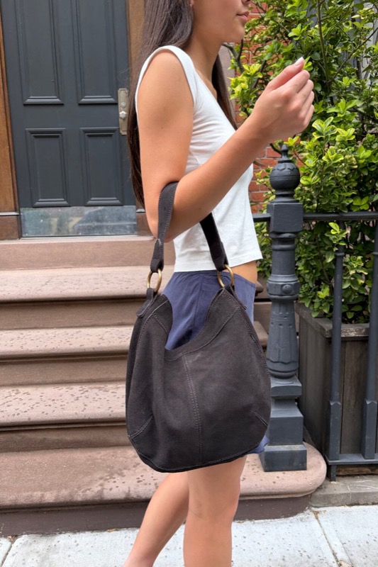 Suede Leather Bag