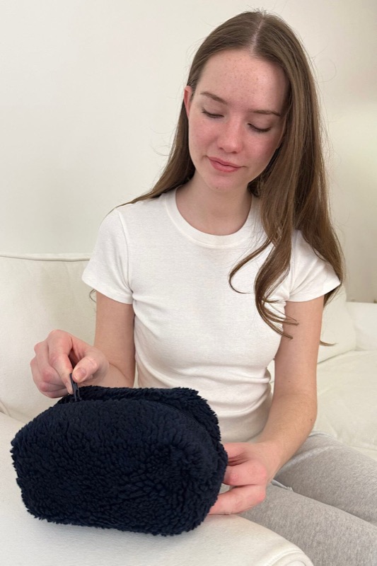 Sherpa Mini Makeup Bag