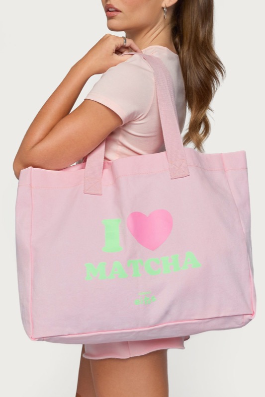 Matcha Lover Tote Bag