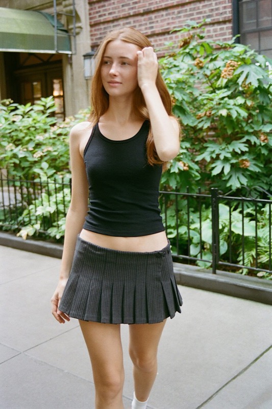 Dana Stripes Skirt