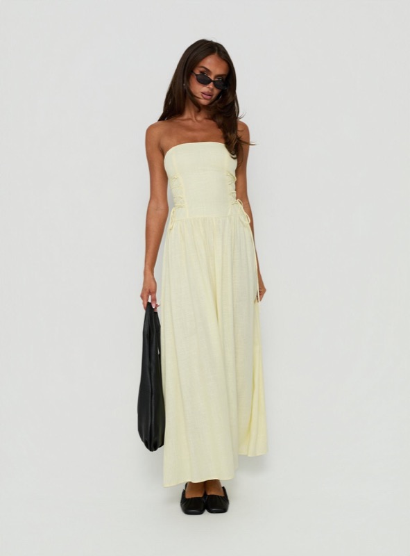 So Far So Good Maxi Dress Butter