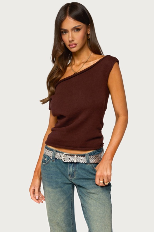 Lauria Off Shoulder Knit Top