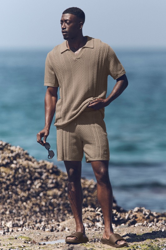 Coastline Knit Short Sleeve Polo