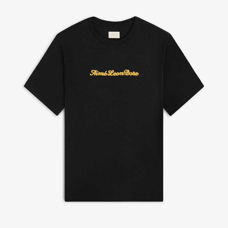 Puff Print Slub Logo Tee