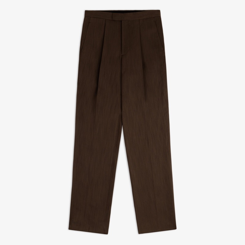 Linen Blend Suit Trouser