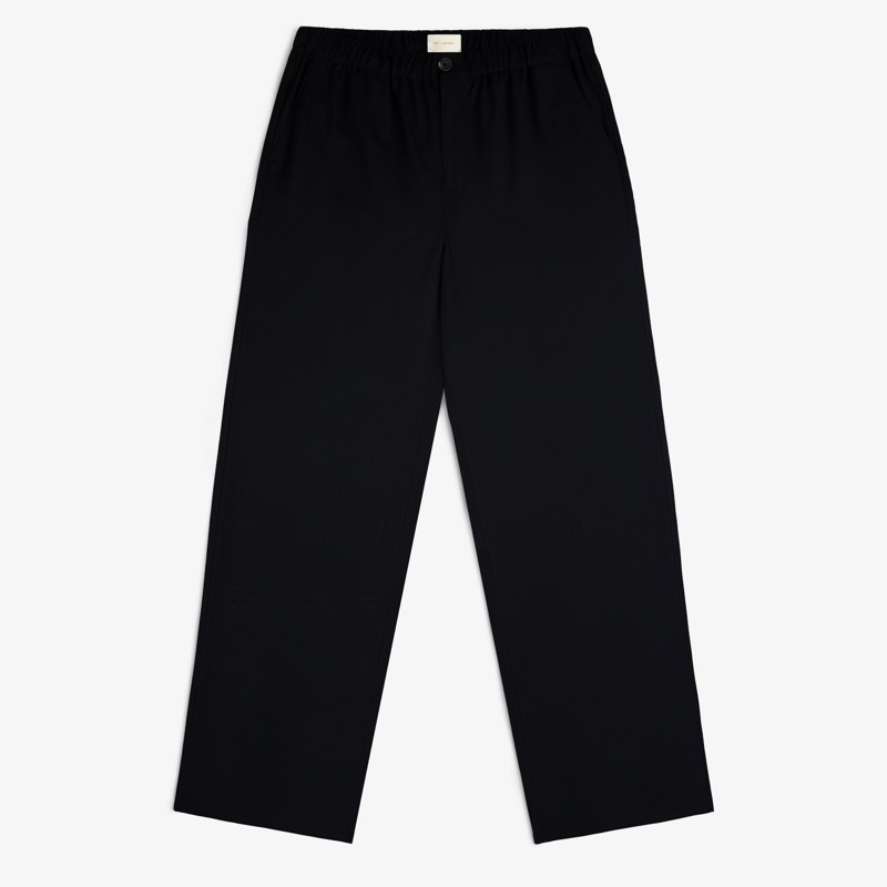Elasticated Waist Gabardine Trouser