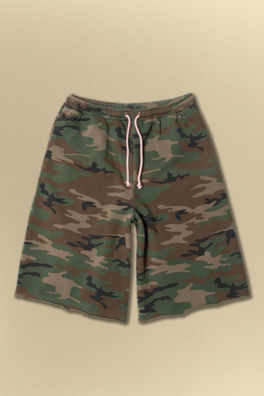 Baggy Raw Edge Short