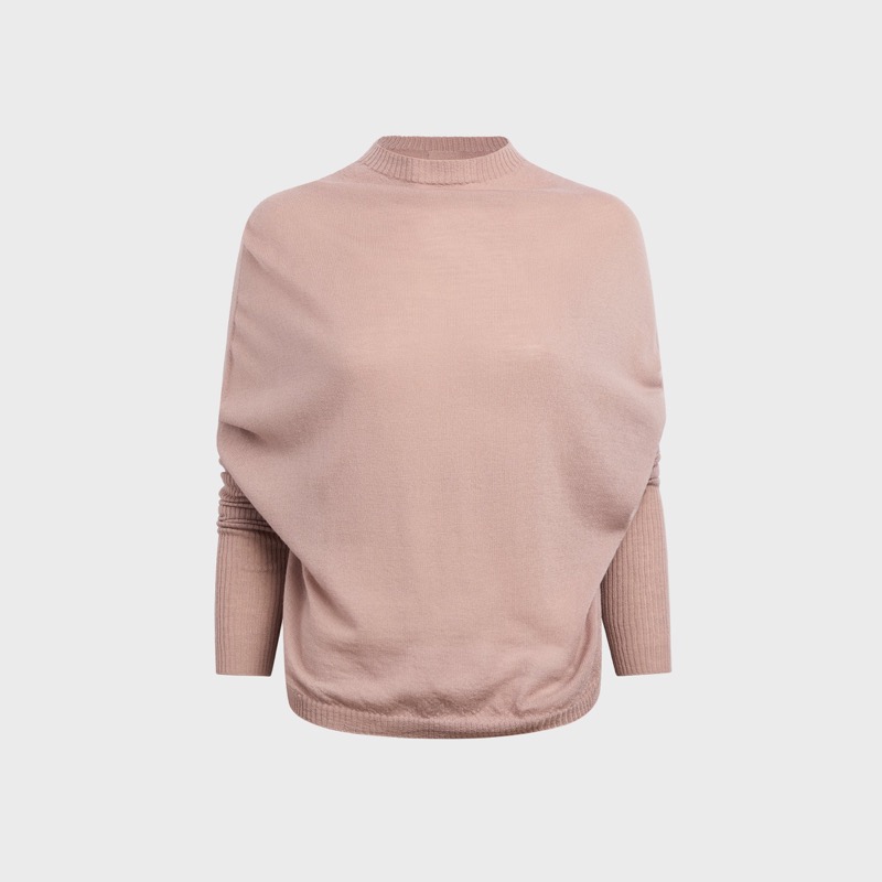 Rick Owens Long Sleeve Crater Sweater