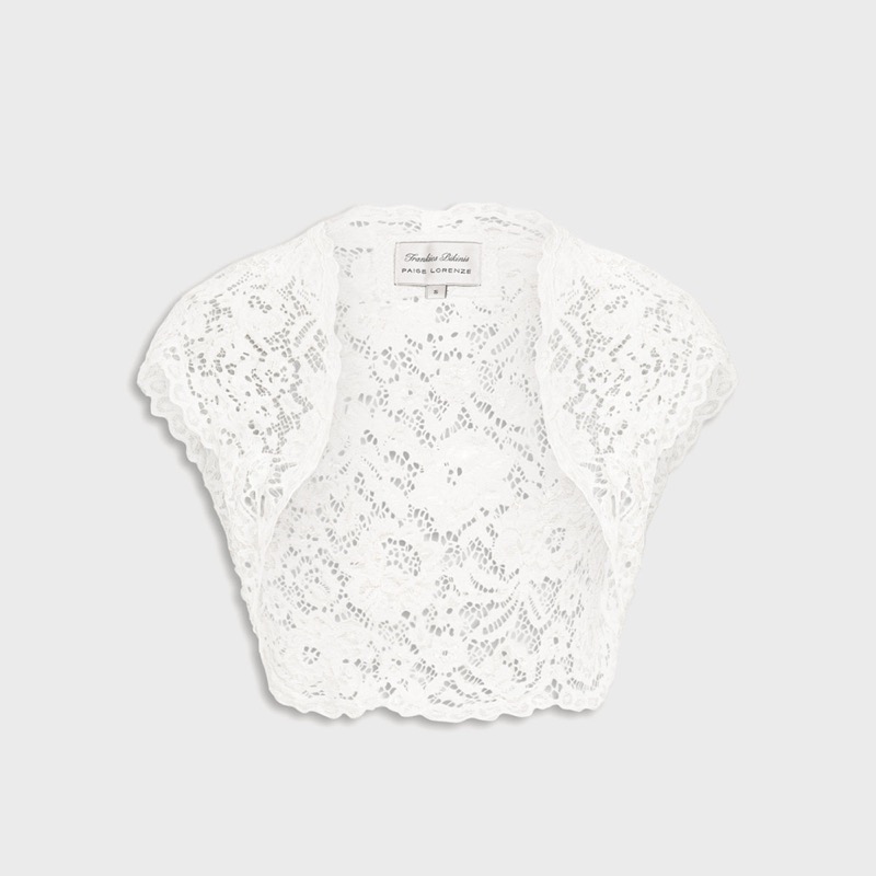 Frankies Bikinis x Paige Lorenze Love Story Lace Bolero