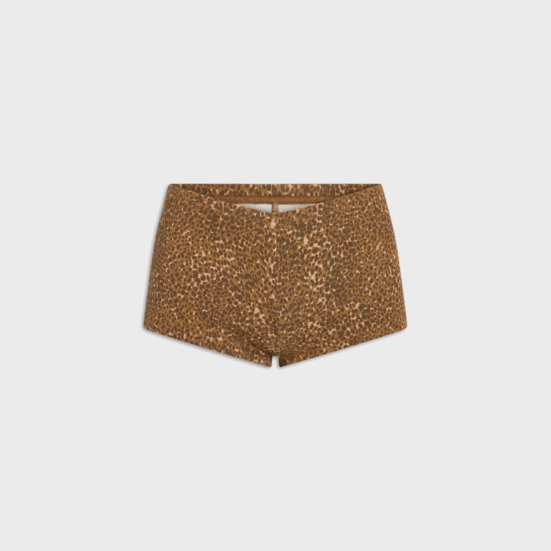 Frankies Bikinis Paulina Cotton Ribbed Short