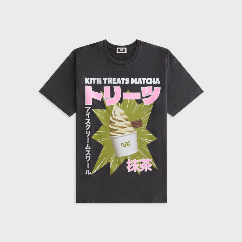 Kith Treats Matcha Swirl Vintage Tee