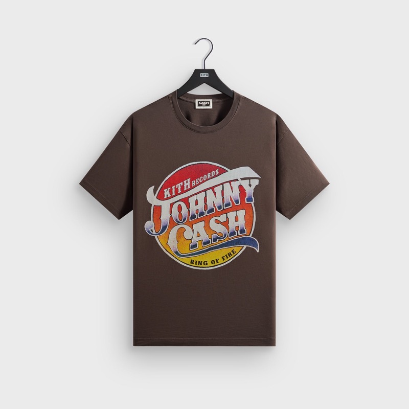 Kith Records for Johnny Cash Ring of Fire Vintage Tee