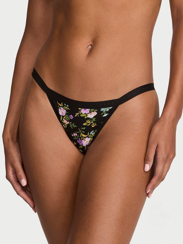 Victoria's Secret Stretch Cotton String Bikini Panty
