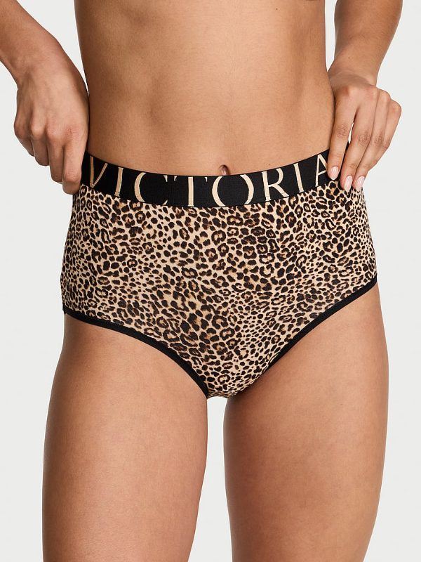 Cotton Exploded Logo Cotton Modern Brief Panty
