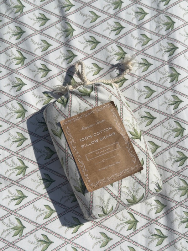 Lily of the Valley Sham Set