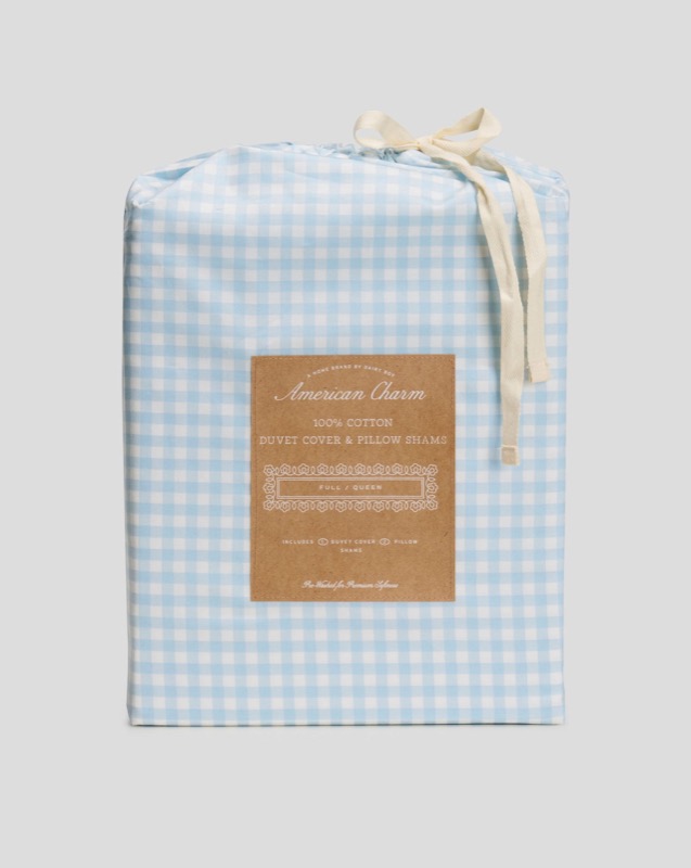 Gingham Duvet Set