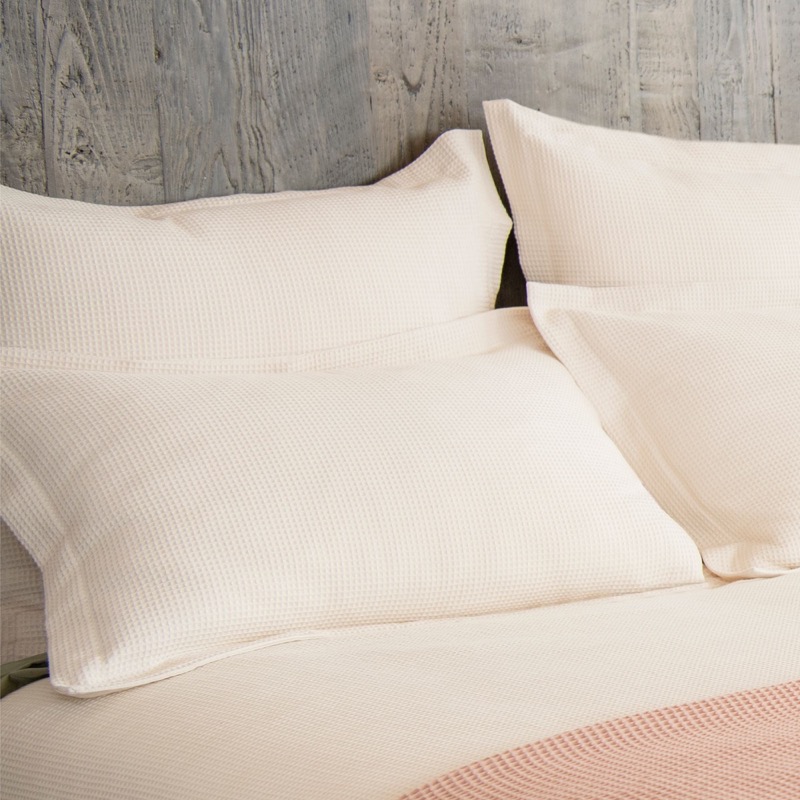 Organic Cotton Waffle Sham Set