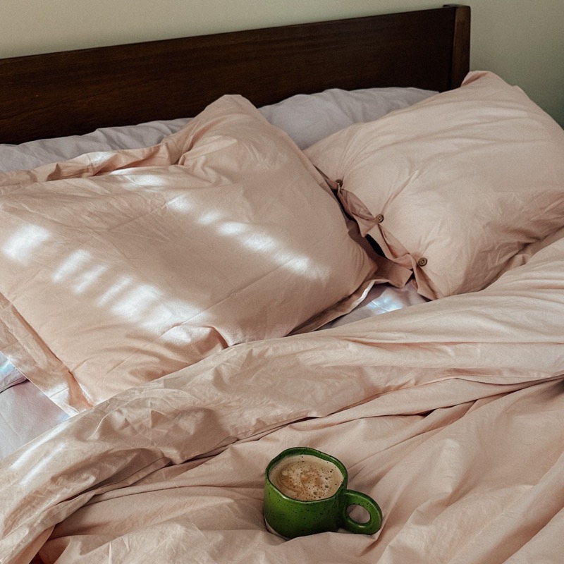 Organic Cotton Percale Sham Set