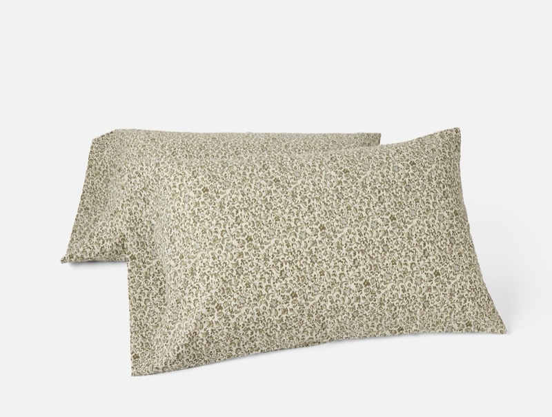 Organic Print Percale Pillowcases