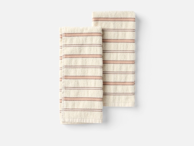 Acacia Organic Hand Towel, Set of 2