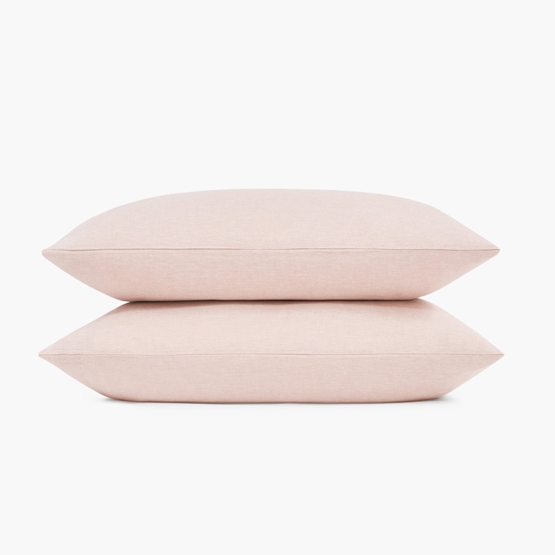 Linen Eucalyptus Pillowcase Set