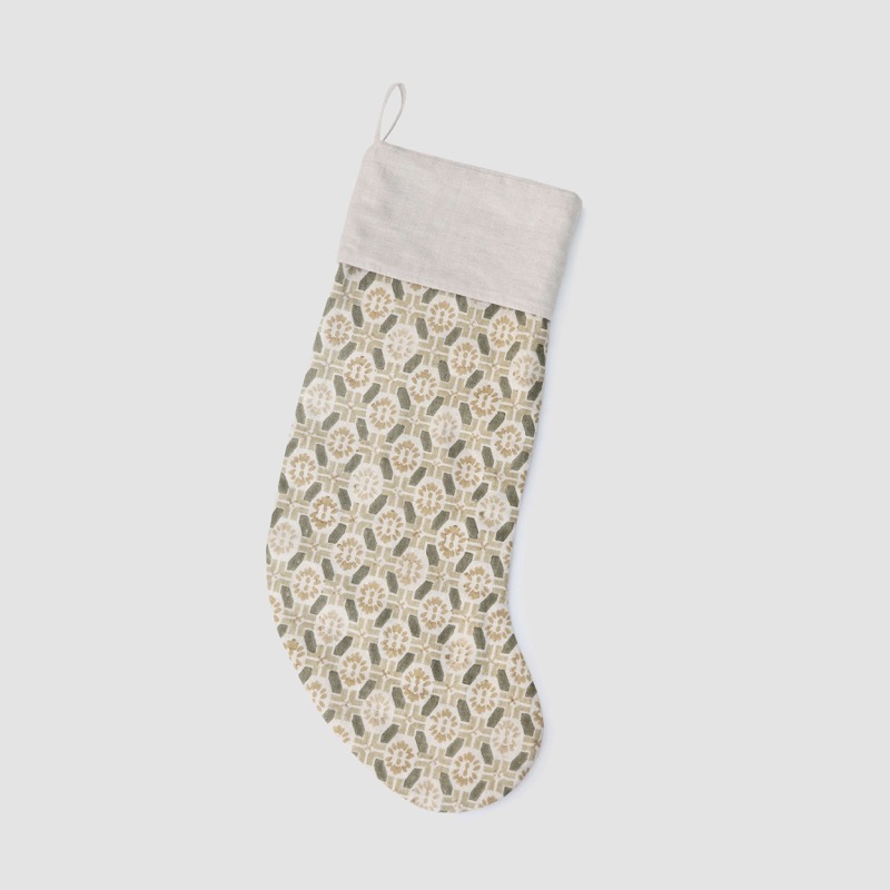 Ayana Block Print Stocking