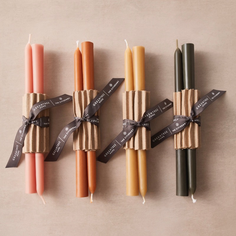 Beeswax Taper Candles