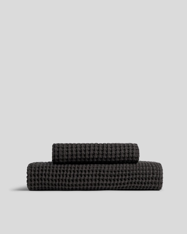 Waffle Towels (Onyx)