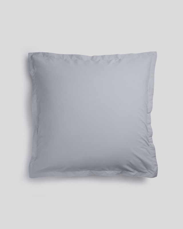 Brushed Cotton Euro Sham (Sky)
